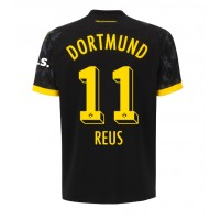 Camisa de Futebol Borussia Dortmund Marco Reus #11 Equipamento Secundário Mulheres 2023-24 Manga Curta